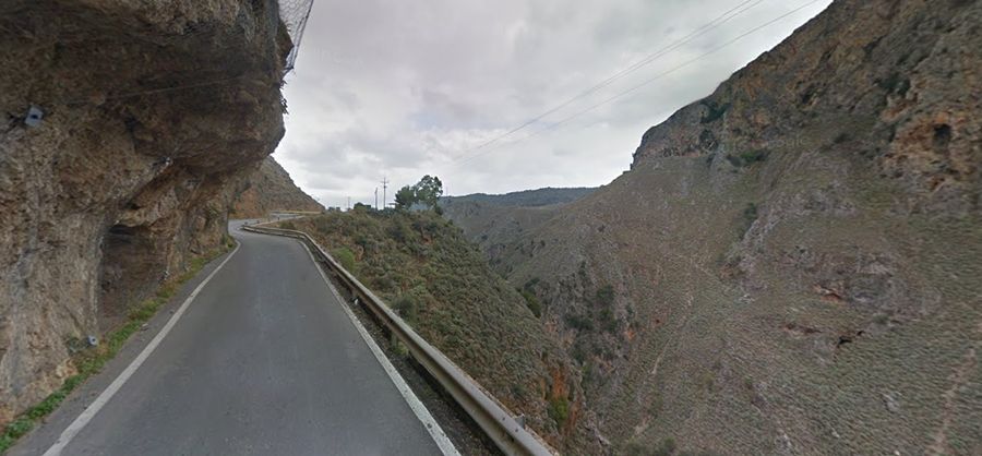 Agia Sophia Cave - Gorge of Topolia road Agia Sophia Cave - Gorge of Topolia road